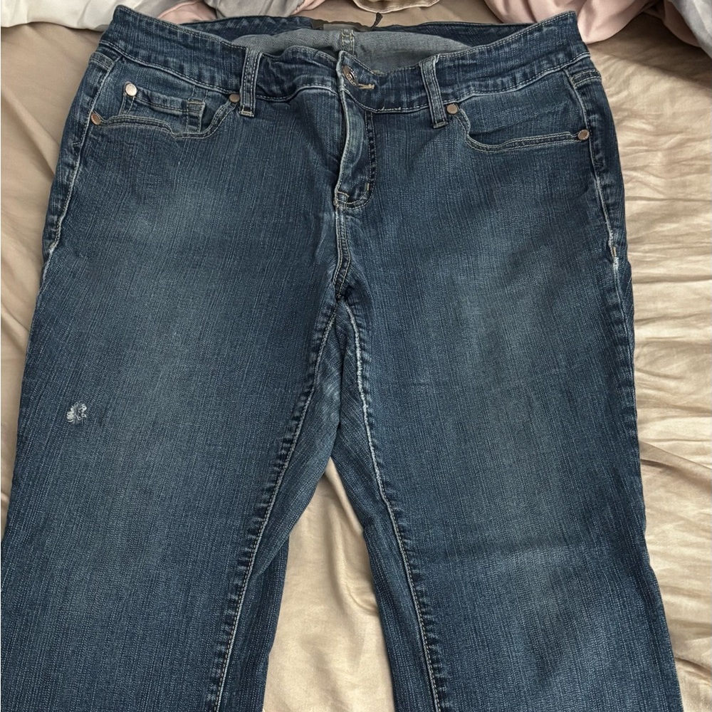 Torrid Mid-Rise Slim Boot Jeans - Blue